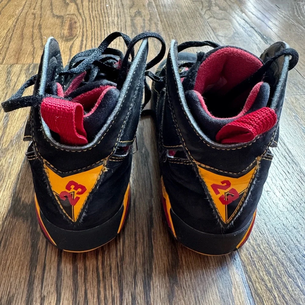 Air Jordan 7 Retro 'Citrus' US Basketball Sneakers, 1.5 Youth